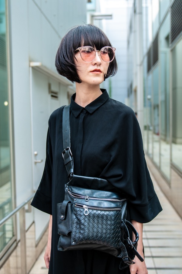 長尾 ミサキさん - ヨウジヤマモト(Yohji Yamamoto)、ボッテガ・ヴェネタ(BOTTEGA VENETA)｜原宿ストリートスナップ - 写真2