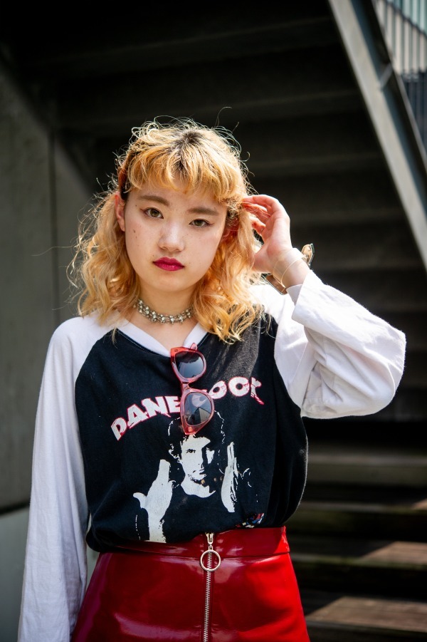 久保田 七海さん - ヴィンテージ(vintage)、ザラ(ZARA)｜原宿ストリートスナップ - 写真5