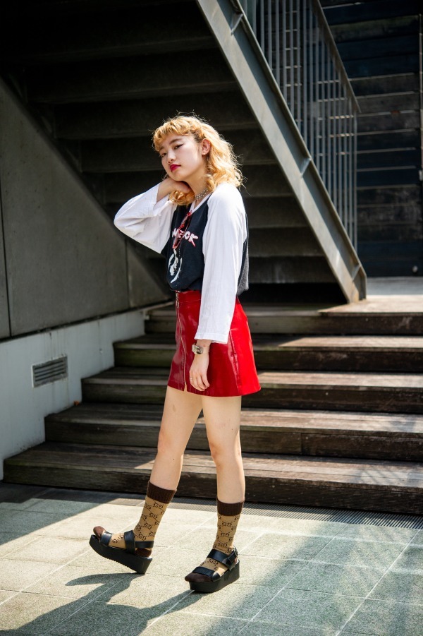 久保田 七海さん - ヴィンテージ(vintage)、ザラ(ZARA)｜原宿ストリートスナップ - 写真7