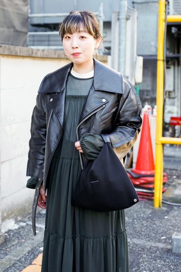 堀池 桃加さん - ジュンヤ ワタナベ(JUNYA WATANABE)、ザラ(ZARA)｜原宿ストリートスナップ - 写真2