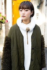 川上 凛さん - ローズ バッド(ROSE BUD)、ダブルクローゼット(w closet)｜渋谷ストリートスナップ2