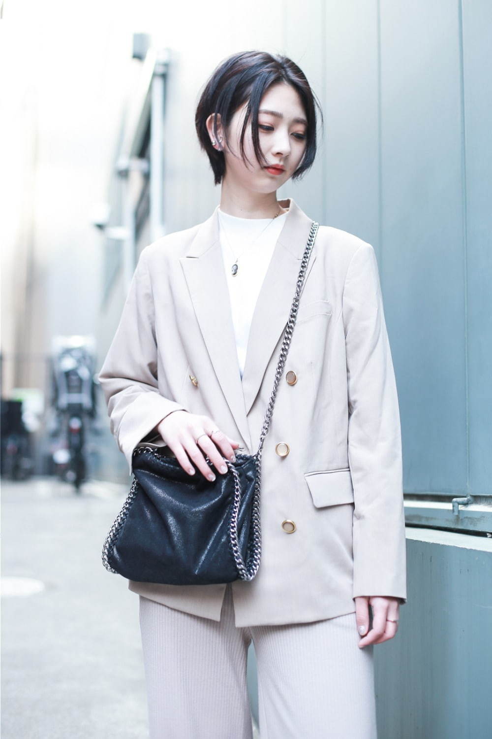 黒岩 奈南さん - 古着(ユーズド)(USED)、ユニクロ(UNIQLO)｜青山・表参道ストリートスナップ - 写真2