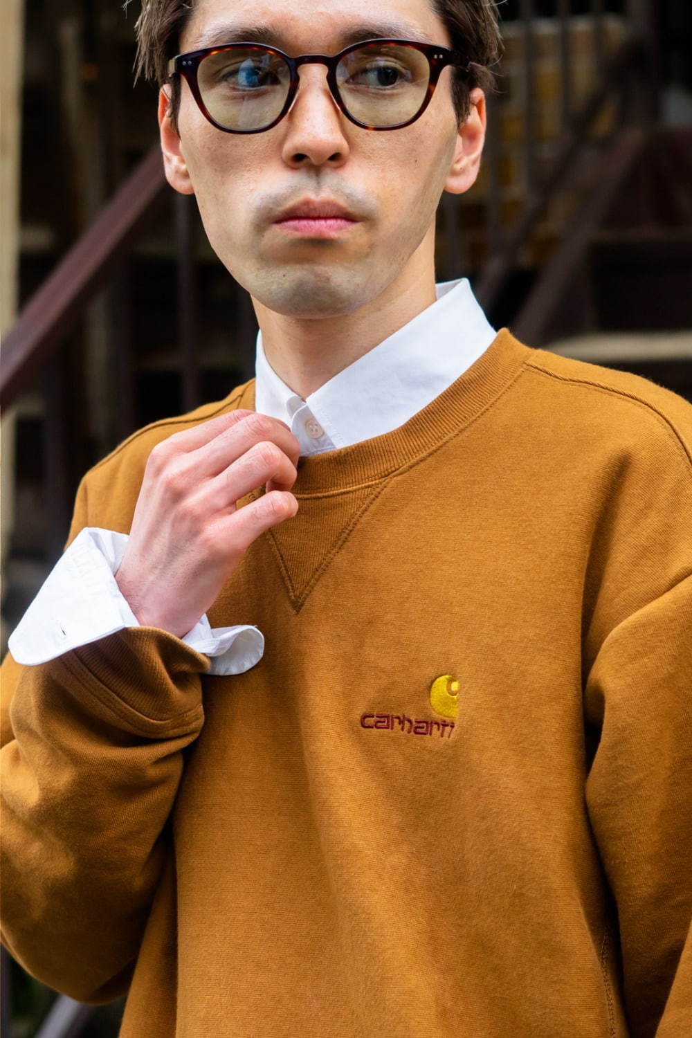 増川 亜廉さん - カーハート(CARHARTT)、ラフ シモンズ(RAF SIMONS)｜渋谷ストリートスナップ - 写真4