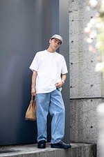 ベクト ジョシュア アキラさん - ロサンゼルスアパレル(LOS ANGELES APPAREL)、リーバイス(Levi's)｜渋谷ストリートスナップ2