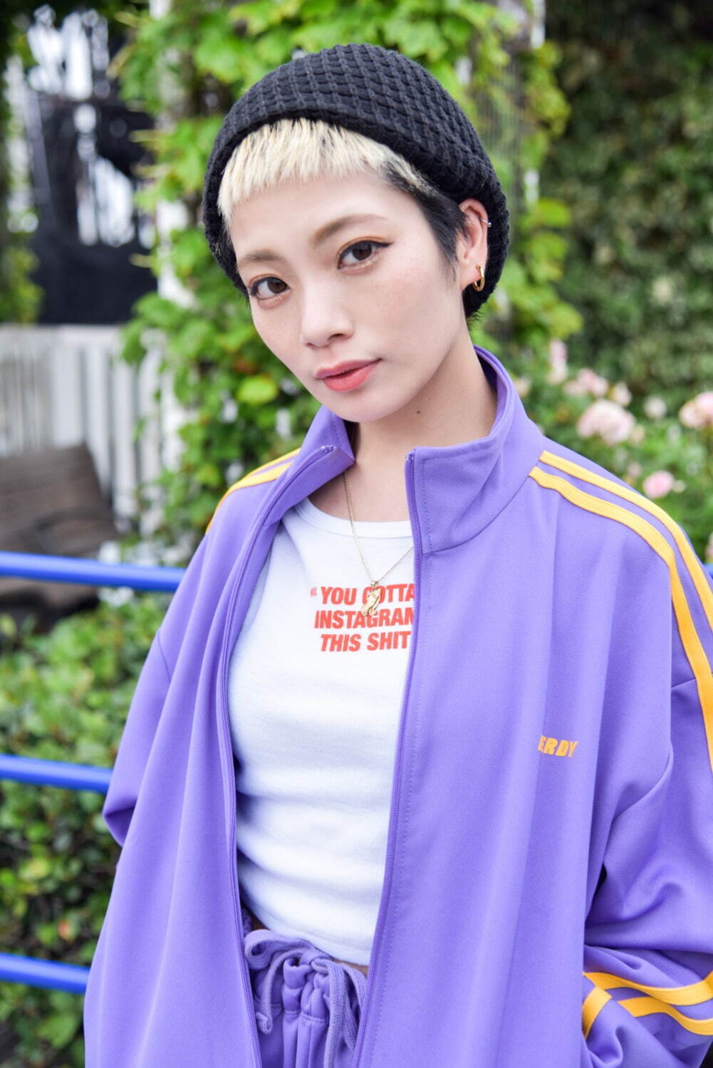 矢部 ユウナさん - ナイキ(NIKE)、ナード ユニット(NERD UNIT)｜横浜ストリートスナップ - 写真4