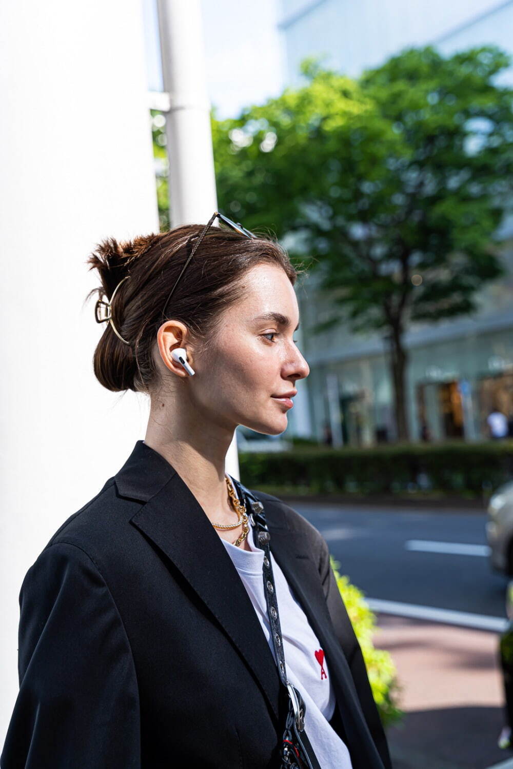 クセニアさん - コルネリアーニ(CORNELIANI)、アミ(AMI)｜渋谷ストリートスナップ - 写真2