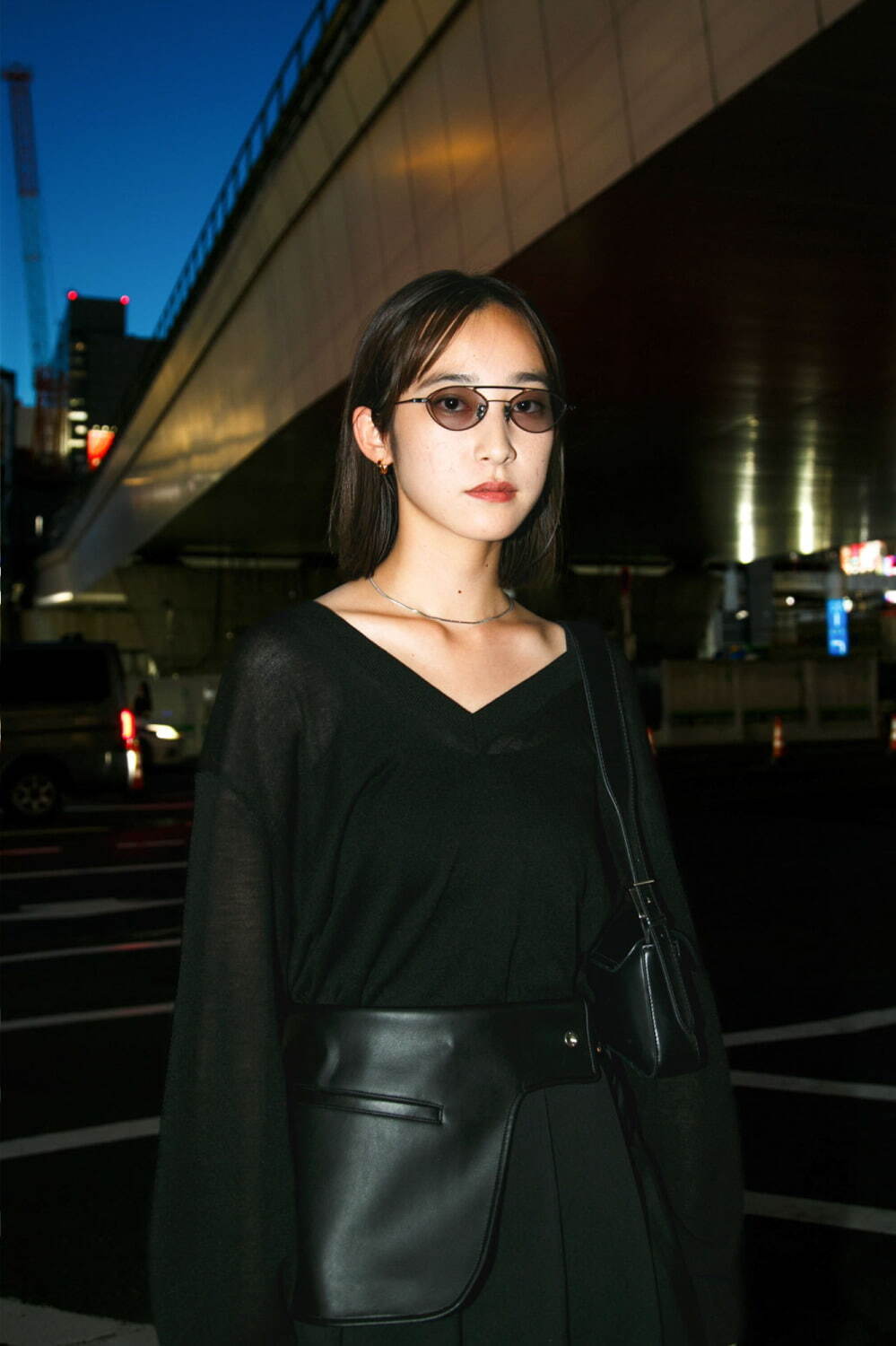 西山 美優さん - ザ・リラクス(THE RERACS)、ヘリュー(HEREU)｜渋谷ストリートスナップ - 写真2