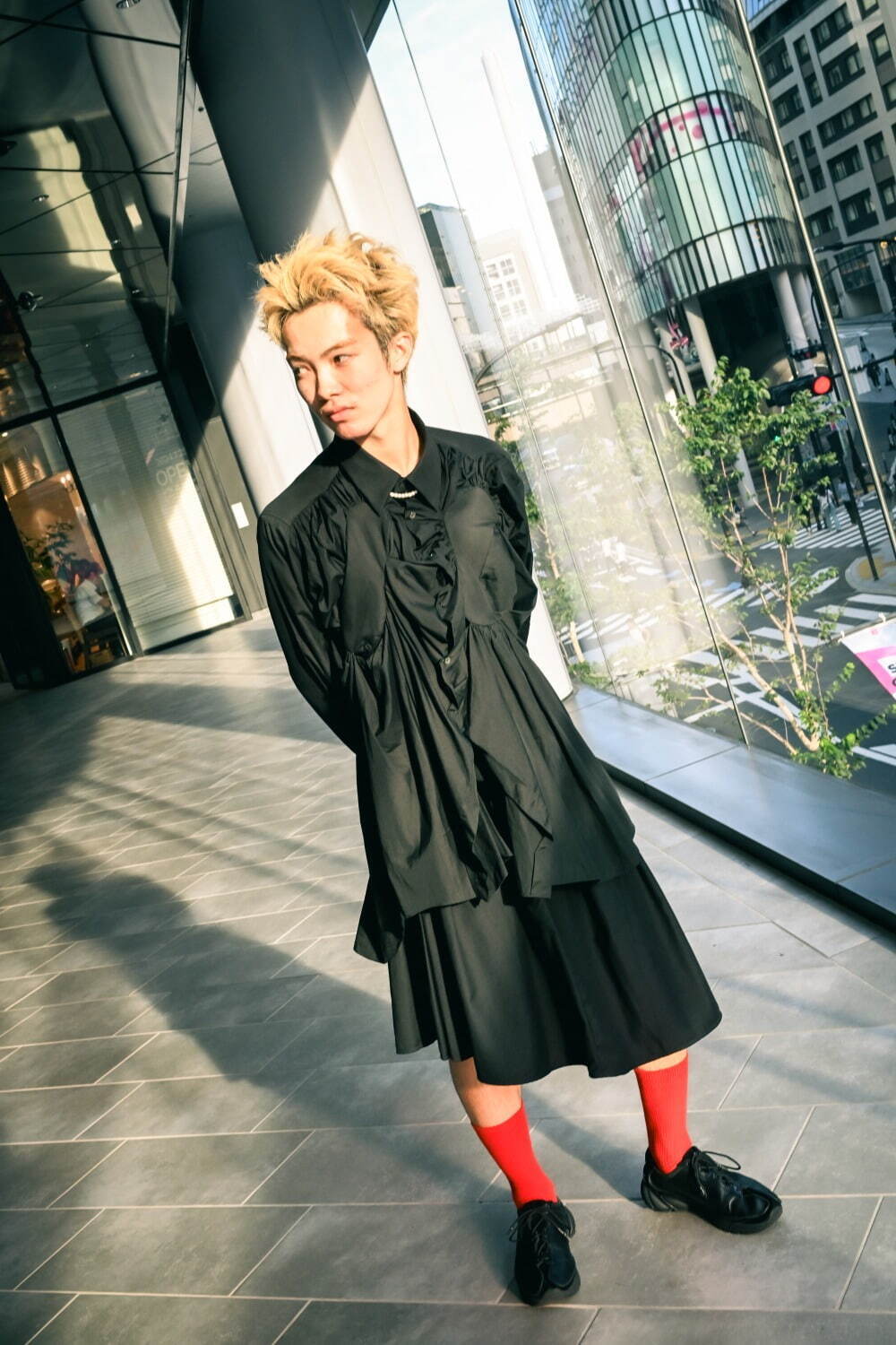 宮永 英治さん - コム デ ギャルソン(COMME des GARÇONS)、アワー レガシー(OUR LEGACY)｜渋谷ストリートスナップ - 写真2