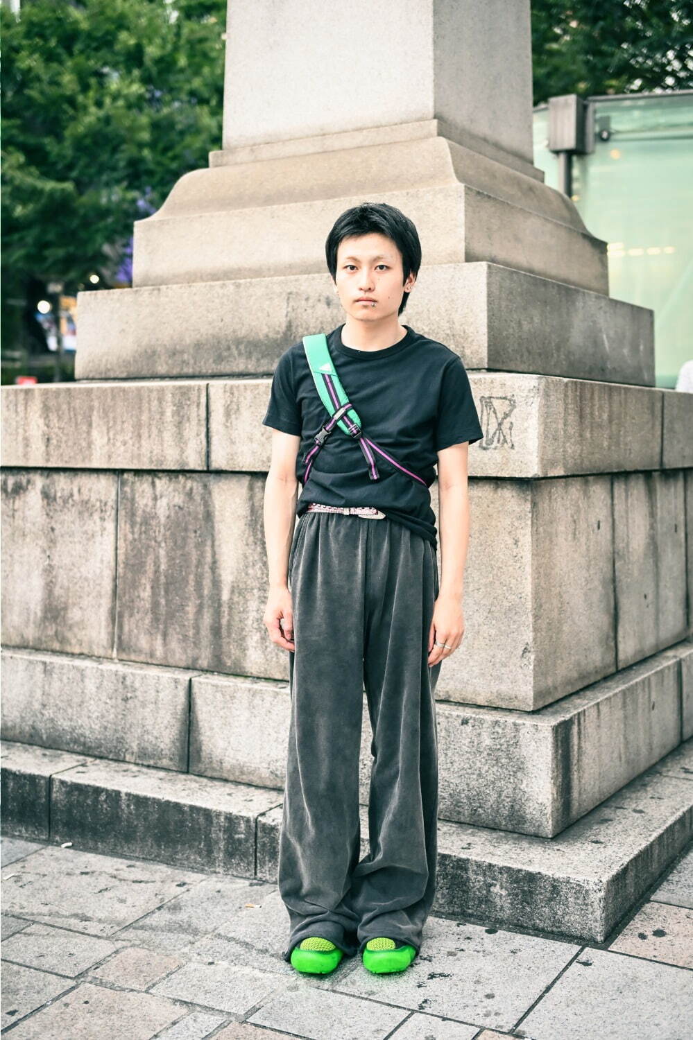 斎藤 昭陽さん - グラウンズ(grounds)、アクネ ストゥディオズ(Acne Studios)｜原宿ストリートスナップ1