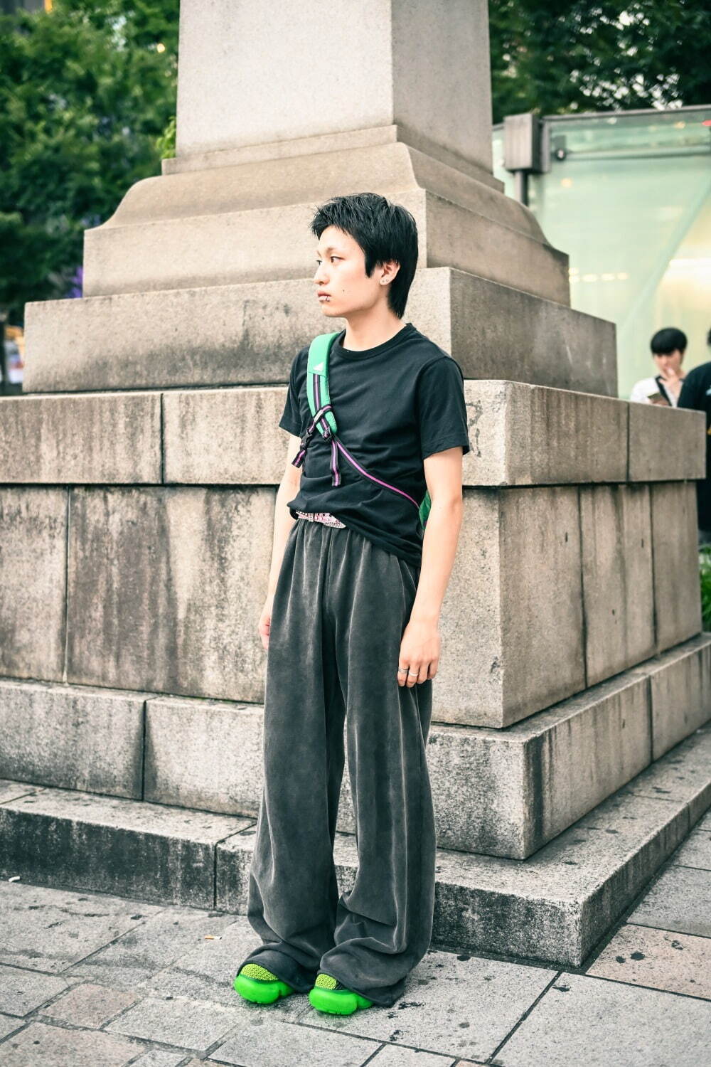 斎藤 昭陽さん - グラウンズ(grounds)、アクネ ストゥディオズ(Acne Studios)｜原宿ストリートスナップ - 写真2