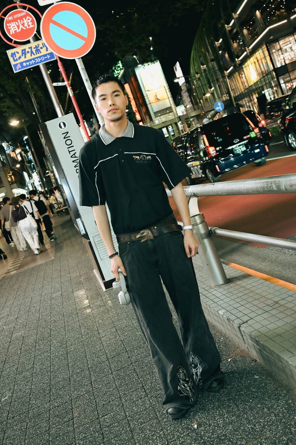 舘野 瑠惟洲さん - リーバイス(Levi's)、ダナー(Danner)｜渋谷ストリートスナップ - 写真1