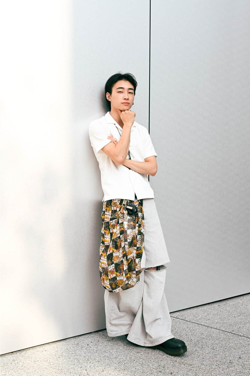 沓名 航希さん - ユニクロ(UNIQLO)、ザラ(ZARA)｜青山・表参道ストリートスナップ - 写真1