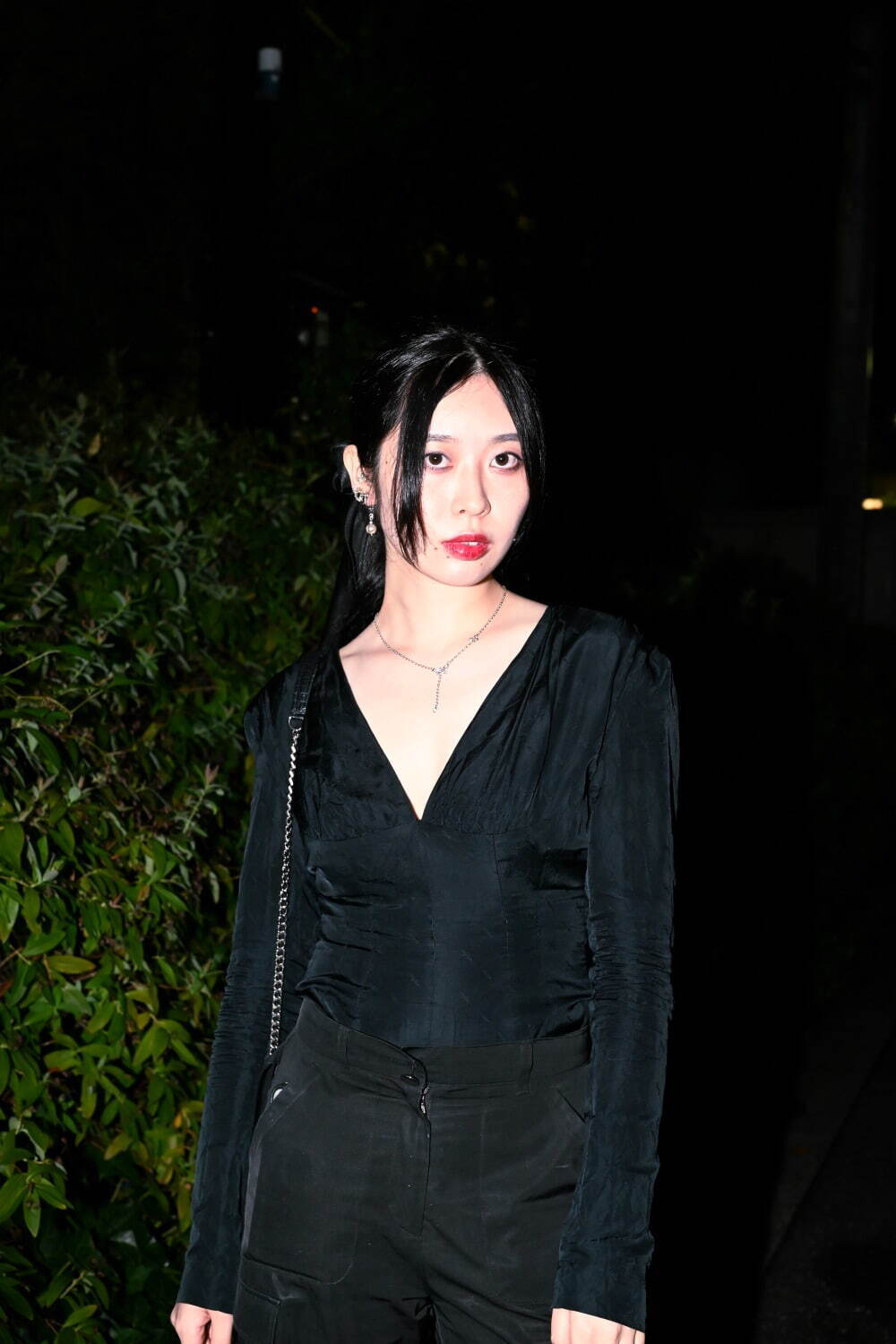 齋藤 葉月さん - イヴ・サンローラン(Yves Saint Laurent)、ヘンネ(HAENGNAE)｜六本木・広尾ストリートスナップ - 写真2