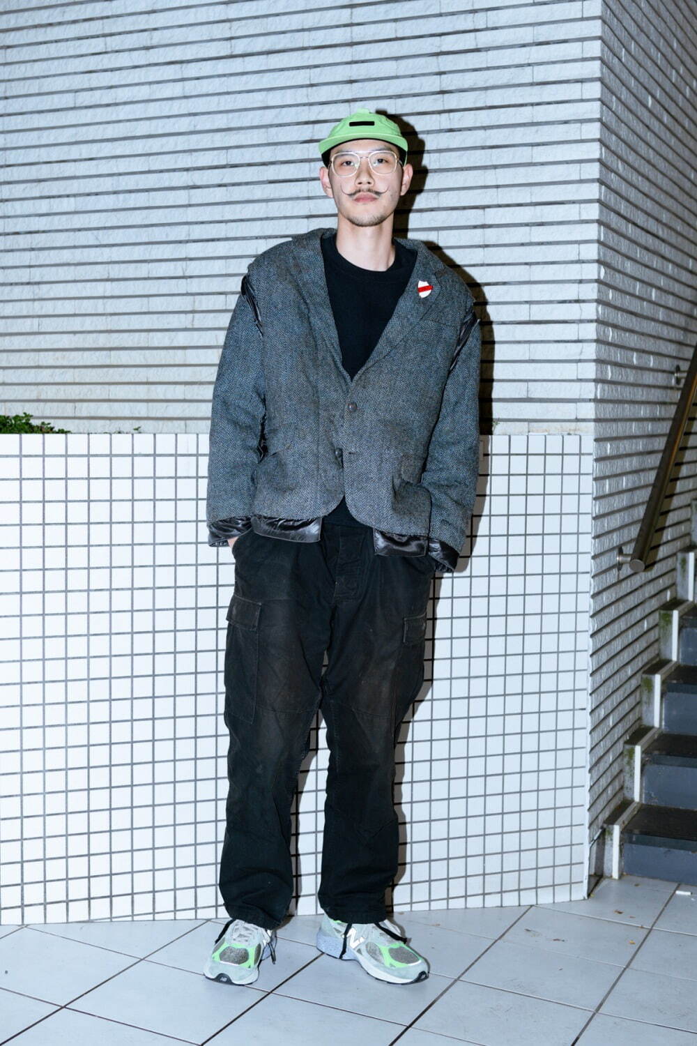 ジョー クパチーノさん - ニードルズ(NEEDLES)、ニューバランス(New Balance)｜渋谷ストリートスナップ1