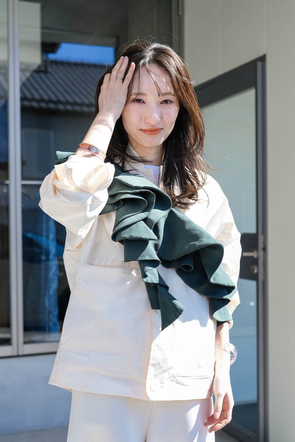 高橋 彩朱伽さん - エムティーモデリスト(mtmodelist)、イッセイ ミヤケ ウオッチ(ISSEY MIYAKE WATCH)｜栄ストリートスナップ - 写真3