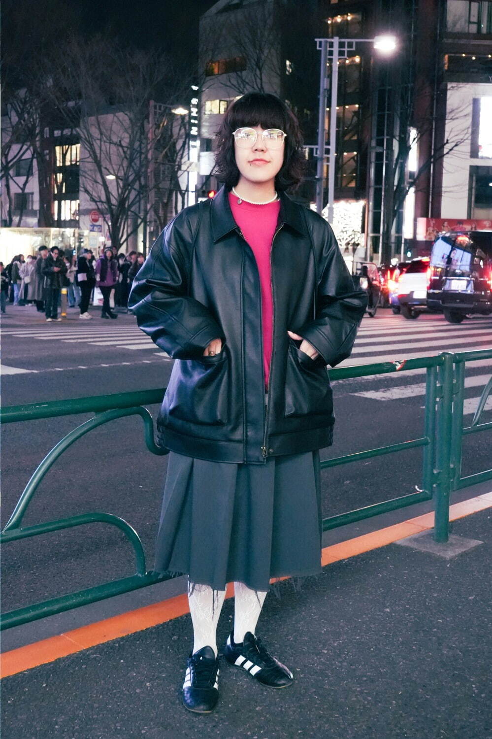 新村 舞佳さん - マウジー(MOUSSY)、アディダス(adidas)｜原宿ストリートスナップ1