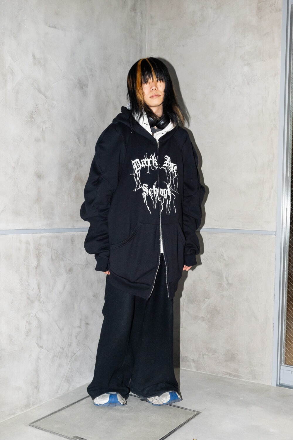 山中 光さん - ケイスケヨシダ(KEISUKEYOSHIDA)、ヴェトモン(VETEMENTS)｜原宿ストリートスナップ1