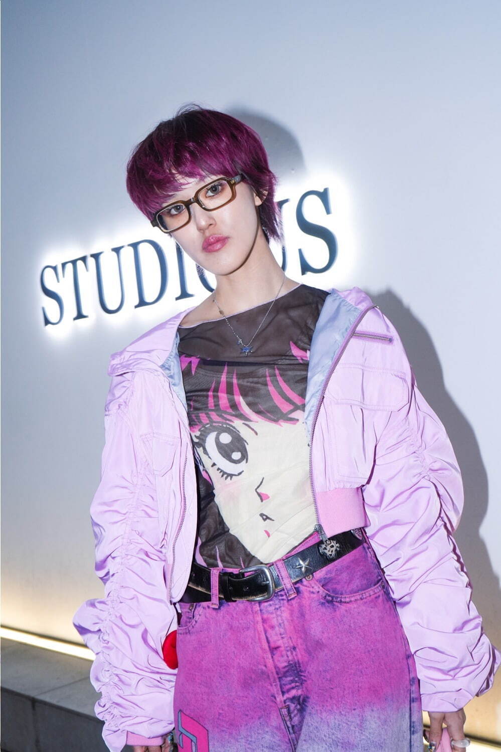 斉 理華さん - ダブレット(doublet)、アナ スイ(ANNA SUI)｜原宿ストリートスナップ - 写真2