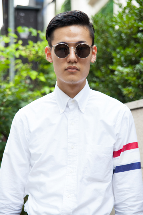 仲村 友樹さん - トム ブラウン(THOM BROWNE)、エンダースキーマ(Hender Scheme)｜原宿ストリートスナップ - 写真7