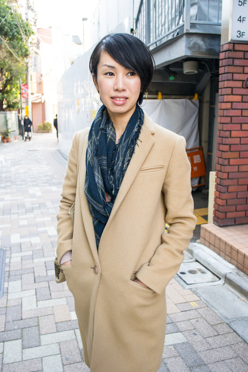 阿野山 美郷さん - ルシェルブルー(LE CIEL BLEU)、マルニ(MARNI)｜原宿ストリートスナップ - 写真1