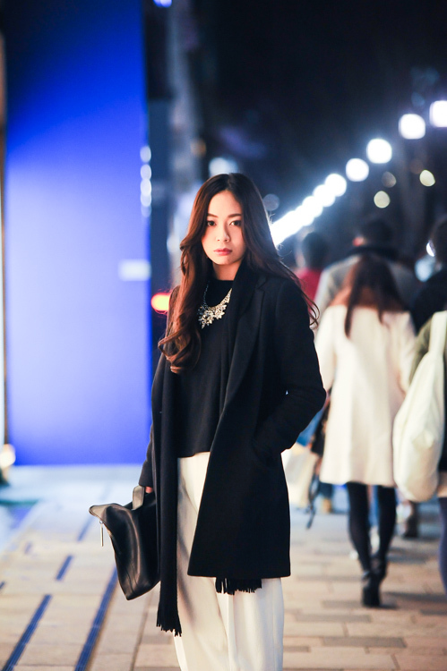 林 杏奈さん 青山 表参道ストリートスナップ ファッションプレス