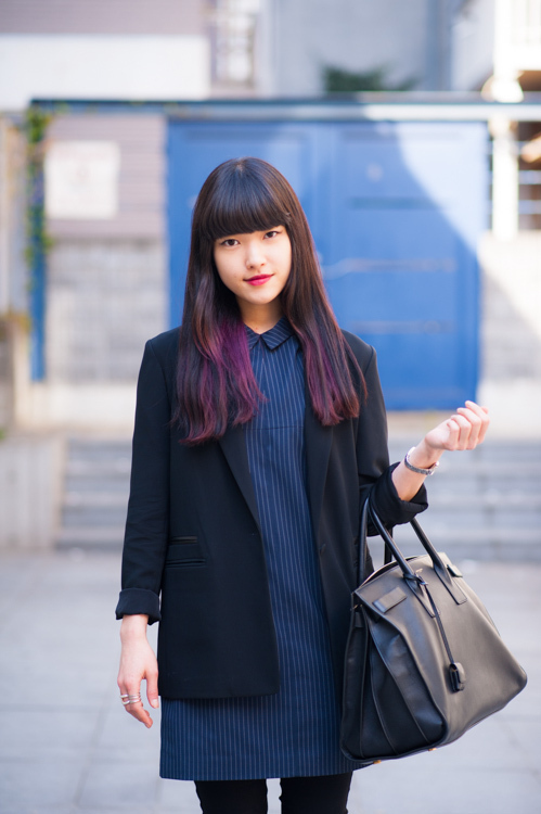 川口 有香さん - アレキサンダー ワン(alexanderwang)、トップショップ(TOPSHOP)｜渋谷ストリートスナップ - 写真2