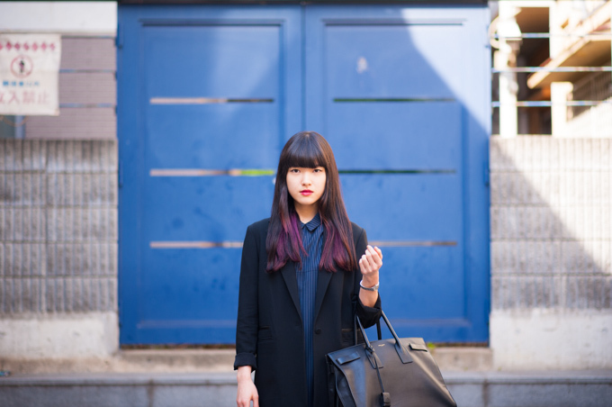 川口 有香さん - アレキサンダー ワン(alexanderwang)、トップショップ(TOPSHOP)｜渋谷ストリートスナップ - 写真6